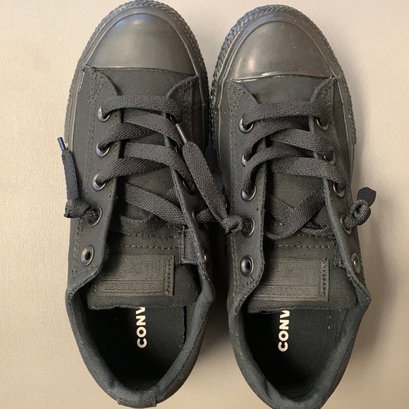 NWOT- Black Converse All Stars🖤 - Picture 2 of 5